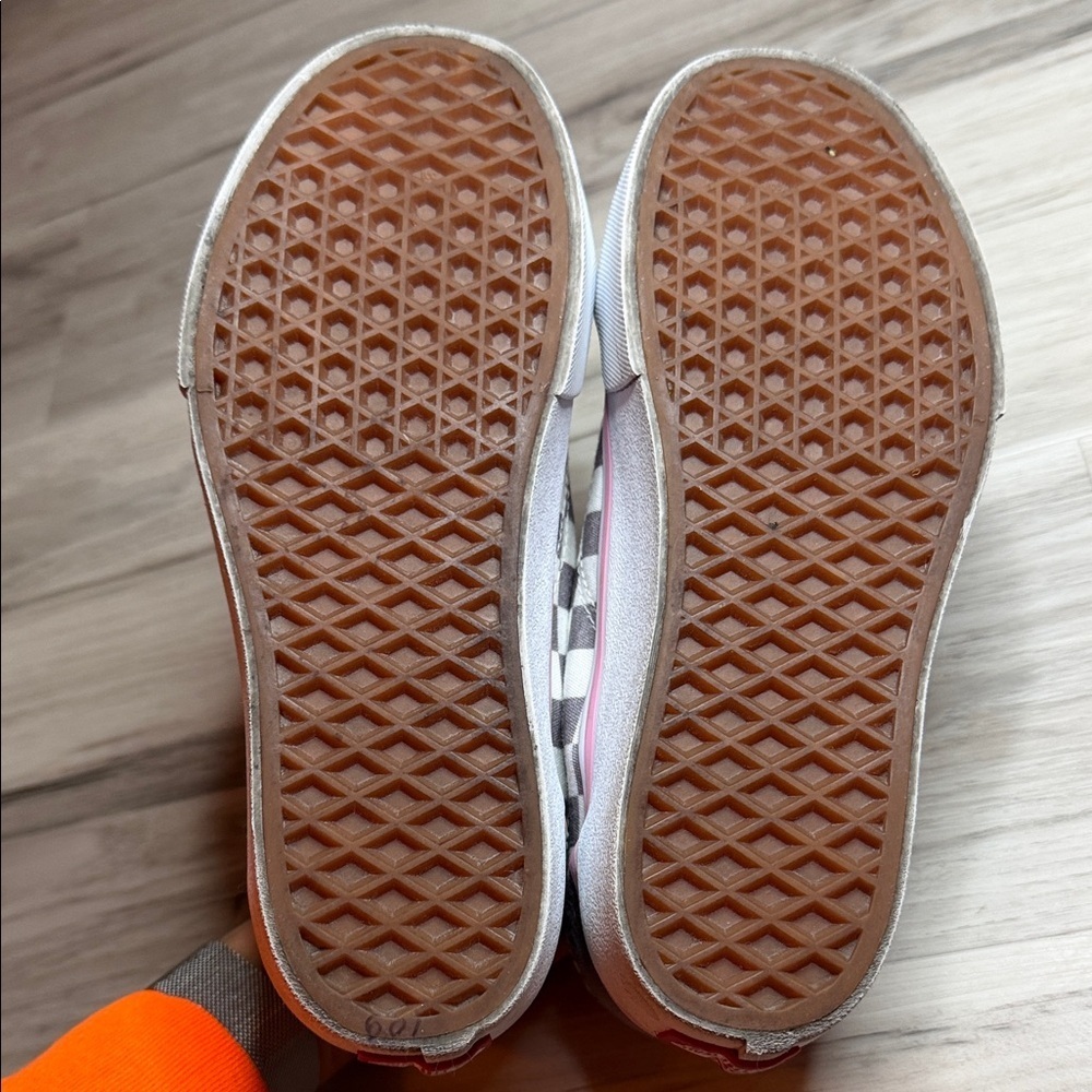 VANS Gray and Pink Women's Sneakers size 6.5 - Picture 5 of 14